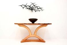 Entrance Table Cherry & Maple 1 small