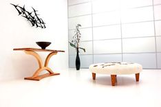 Entrance Table Cherry & Maple 2 small