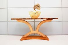 Entrance Table Cherry & Maple 3 small