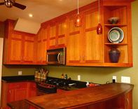 Shaker Style Kitchen In Cherry 1 small