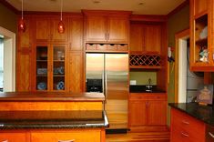 Shaker Style Kitchen In Cherry 4 small