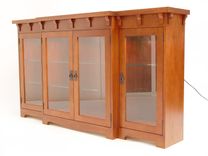 Oak Arts & Crafts Cabinet 1 small