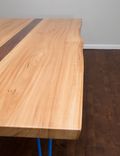 Live Edge Hairpin Dining Table 5 small