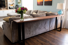 Long Console Table, Long Narrow Console Table, Long Entryway Table, Long Hallway Table 4 small