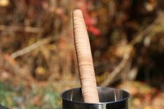 Curly Maple French Rolling Pin 2 small