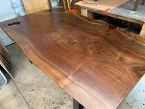 Live Edge Walnut Dining Table 3 small