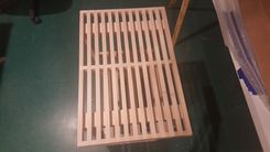 Slatted Maple End Table 2 small