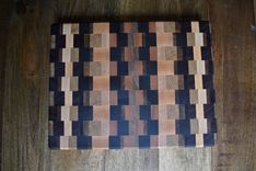 End Grain Cutting Board 5 small