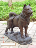 Bronze Dogs | Life Size Bronzes - Custom Bronze Statues & Sculptures - Lost Wax Casting 1 small