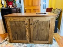 Pikesville Deluxe Cat Litter Box Enclosure, Kitty Cabinet 1 small