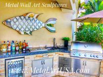 Fish Metal Wall Art 2 small
