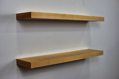 Maple Shelves, Maple Floating Shelves, Maple Bookshelf, Maple Wood Shelves, Solid Maple Shelves 5 small