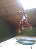 Natural Wooden Sculpture, Huge, Beautiful 2 small