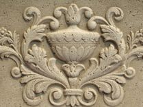 Classic Carved Decorative Relief Tile With Ornate Border 4 small