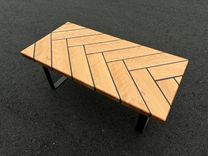 Cherry Herringbone Coffee Table 1 small