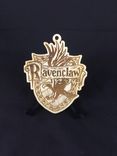 Harry Potter Hogwarts Wood Laser Cut Christmas Ornaments Set Of Five 2 small