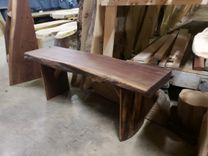 Black Walnut Bench Solid Walnut 1 small