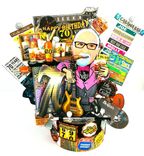 60th, 75th Birthday Look Alike Cake Topper 6 small