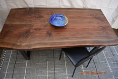 Live Edge Walnut Dining Table 5 small