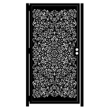 Artistic Mandala Gate - Mandala Art Panel - Floral Entryway Gate - Laser Cut Panel 3 small