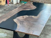 Handcrafted Walnut River Table 1 small