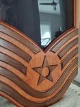 Air Force Master Sergeant Snco Shadow Box 6 small