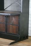 Vintage Industrial Desk/Workstation, Rustic, Reclaimed Wood Computer Desk, Office Desk With Hutch, 5 small