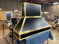 The "Schwartz" Custom Range Hood, Blower Sold Separately // (Min. Shipping $450+) 2 small