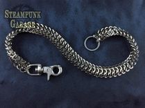 Wallet Chain - Extreme Heavy Duty - Square Wire Stainless Steel 6 small