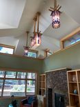 Stained Glass Pendant Light 5 small