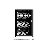 Hyperdrive Walkway Gate - Decorative Steel Gate - Garden Gate - Architectural Panel - Handmade 3 small