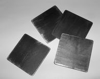 Industrial Steel Coasters; Distressed Metal Beverage Coaster Sets 2 small