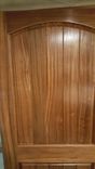 Sapele Exterior Door With Triple Glass Sidelight 4 small