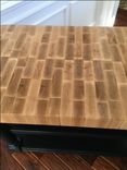 Kitchen Island With 4" Thick Butcher Block Top 3 small