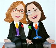 Gay Wedding Look Alike Cake Topper Party Centerpiece 3 small