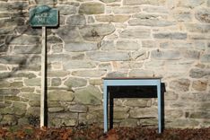 Cherry Sofa Table With Milk Painted Base And Charcoal Top 5 small