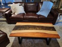 Rare Bubinga River Coffee Table 2 small