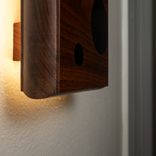 Walnut Wall Art - Sconce Darkside Of The Moon 4 small