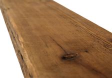 Rustic Fireplace Mantel Floating Wood Shelf 3 X 5 Reclaimed With Hardware 6 small