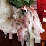 Vintage Bird Romantic Rose Flower Arrangement 2 small