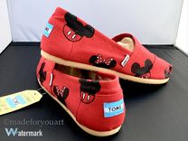 Mickey And Minnie Custom Toms 1 small