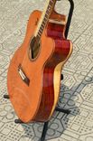 Pinol Guitars And Ukuleles Style Om-000  Solid Cocobolo Rosewood Body/ Mahogany Top (Free Shipping) 3 small