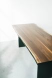 Plate Dining Table - Walnut 5 small