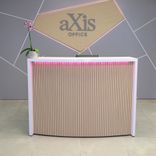 Modern Curved Customize Reception Desk - Seattle X1 Desk 1 small