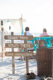 Shoes Here Love Everywhere Rustic Beach Sign, Wedding Beach Decor 1 small