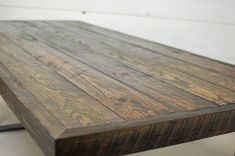 Alamo Wood Industrial Dining Table 2 small