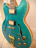 Hawkins Hb-35 Hollow Body Electric Guitar 6 small