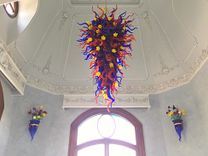 The Orangerie' Custom Lighting Installation | Hand Blown Chandeliers - Custom Chandeliers 5 small