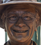 Glazed Ceramic Sculptures, "The Joke" 3 small