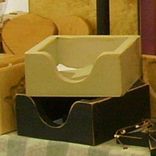Napkin Box W/ Star 1 small